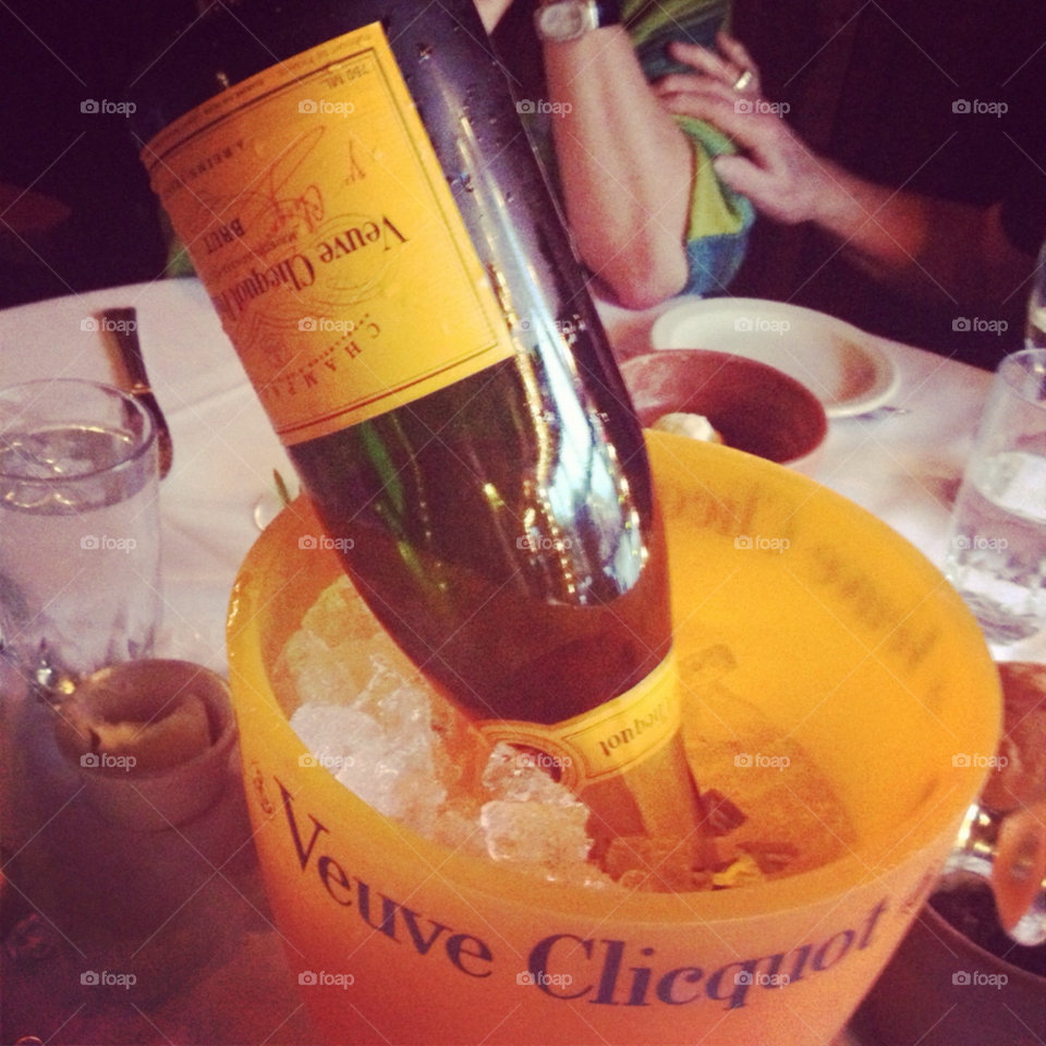 orange celebration champagne fancy by caitlinlikes