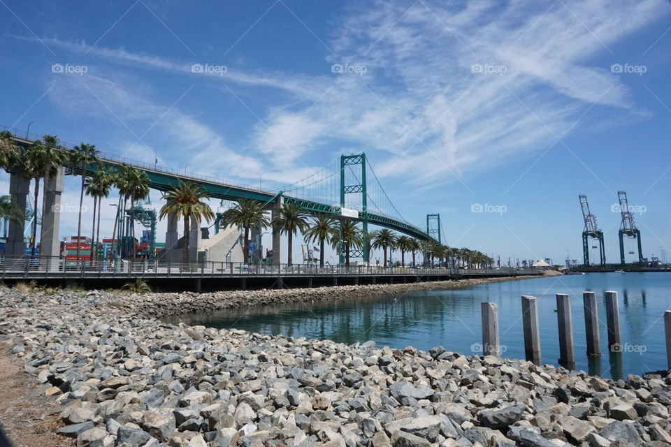 Vincent Thomas Bridge
San Pedro California aka The Port of Los Angeles