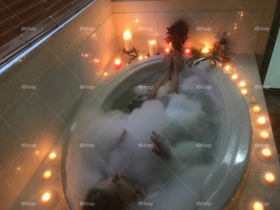 Relaxing bath 