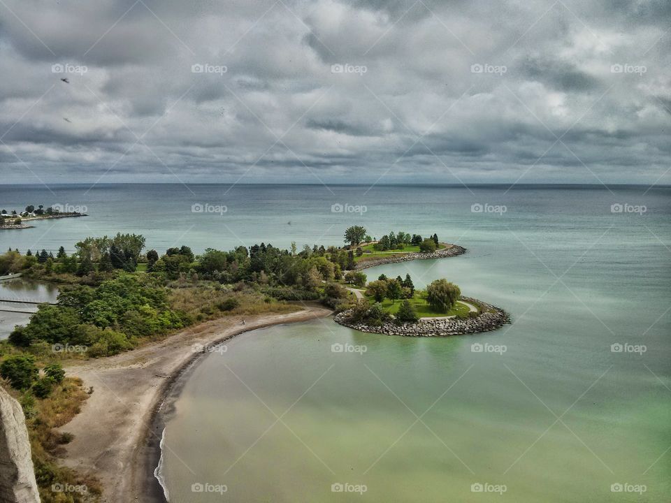 View of scarborough bluffs