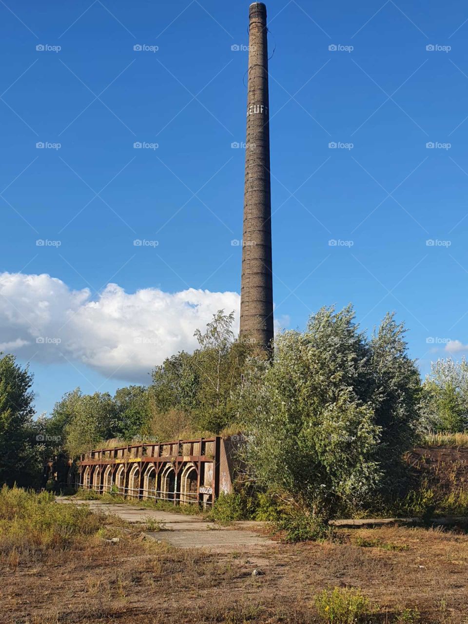 Brick factory from the past. The Netherlands.