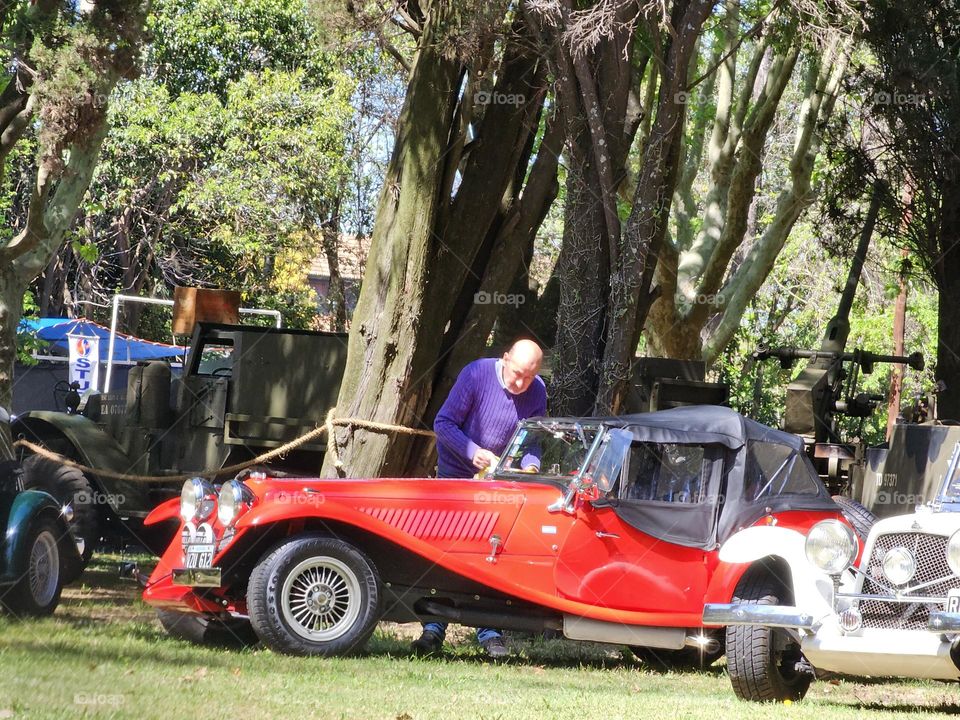 Eniak antique, an Argentine automobile built in 1983