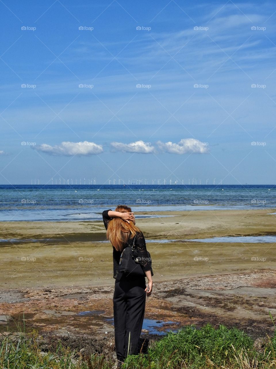 Hanging out on the beach