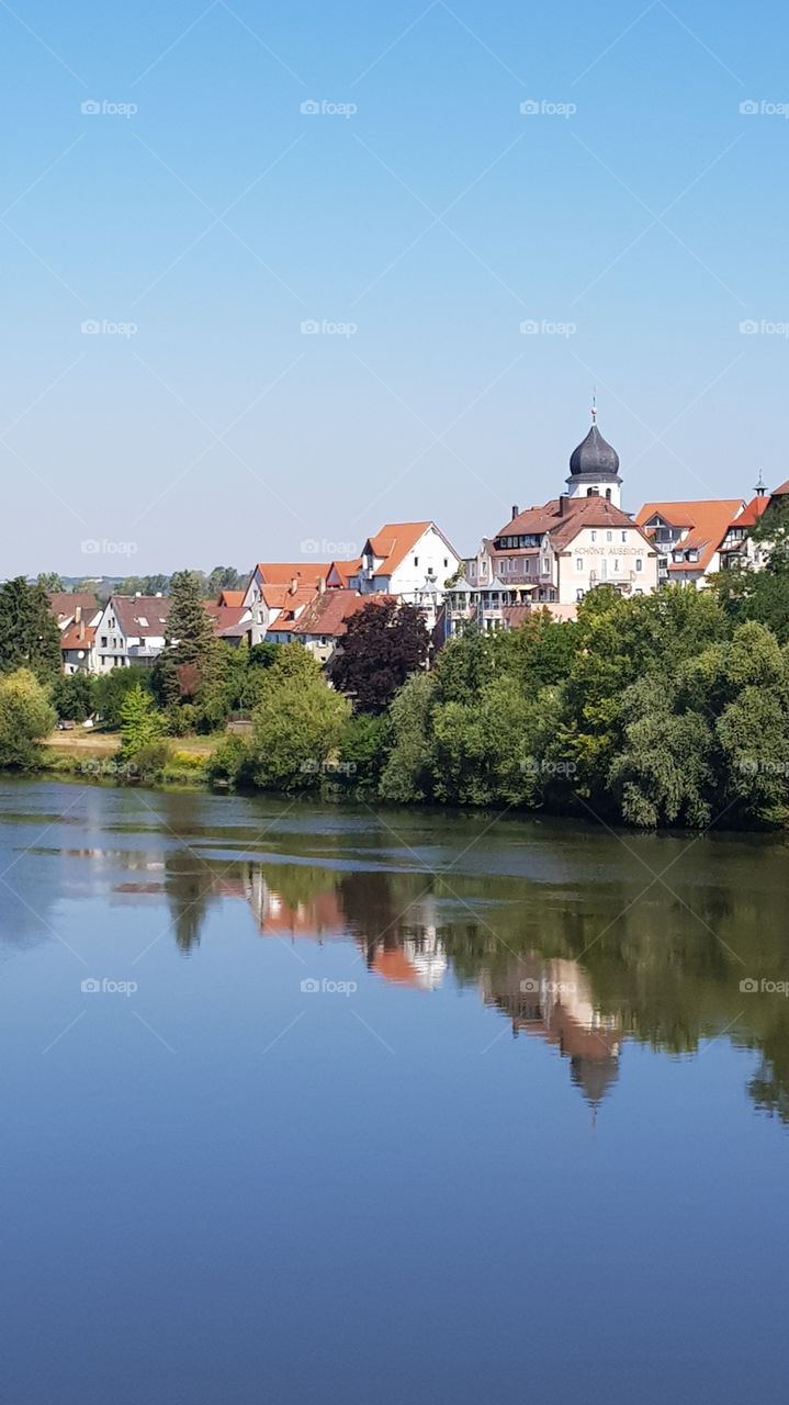 little village on the river Neckar in Germany