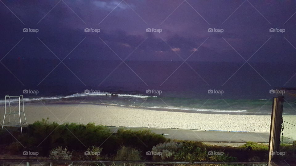 evening on Cottesloe Beach