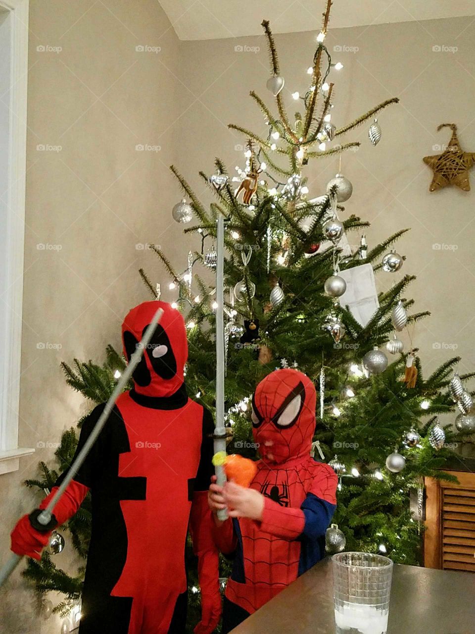 Costumes at Christmas time