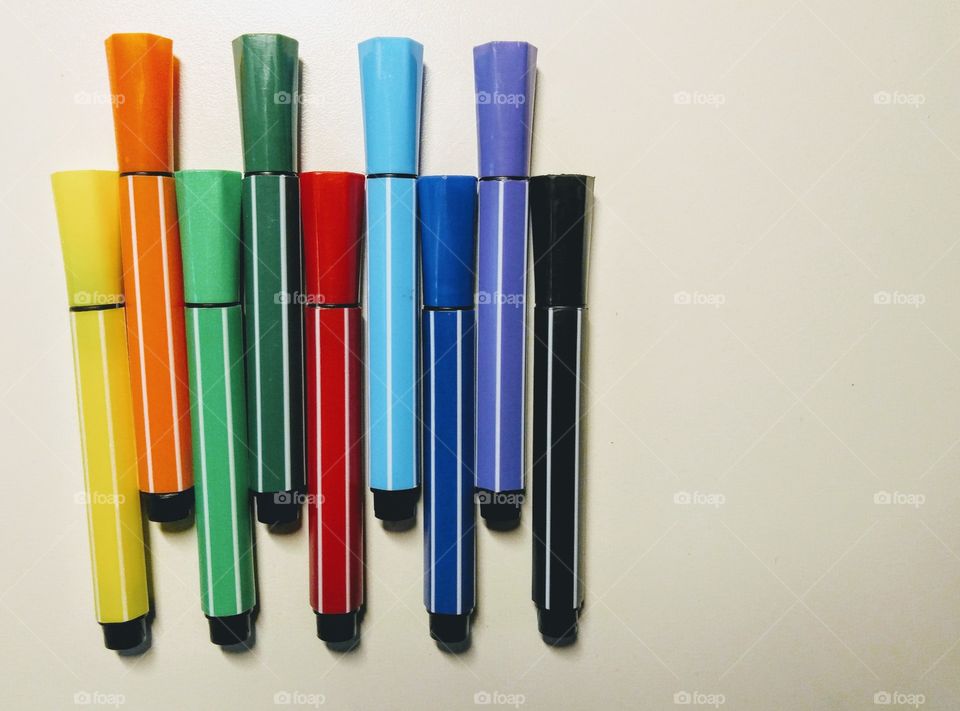 felt pens