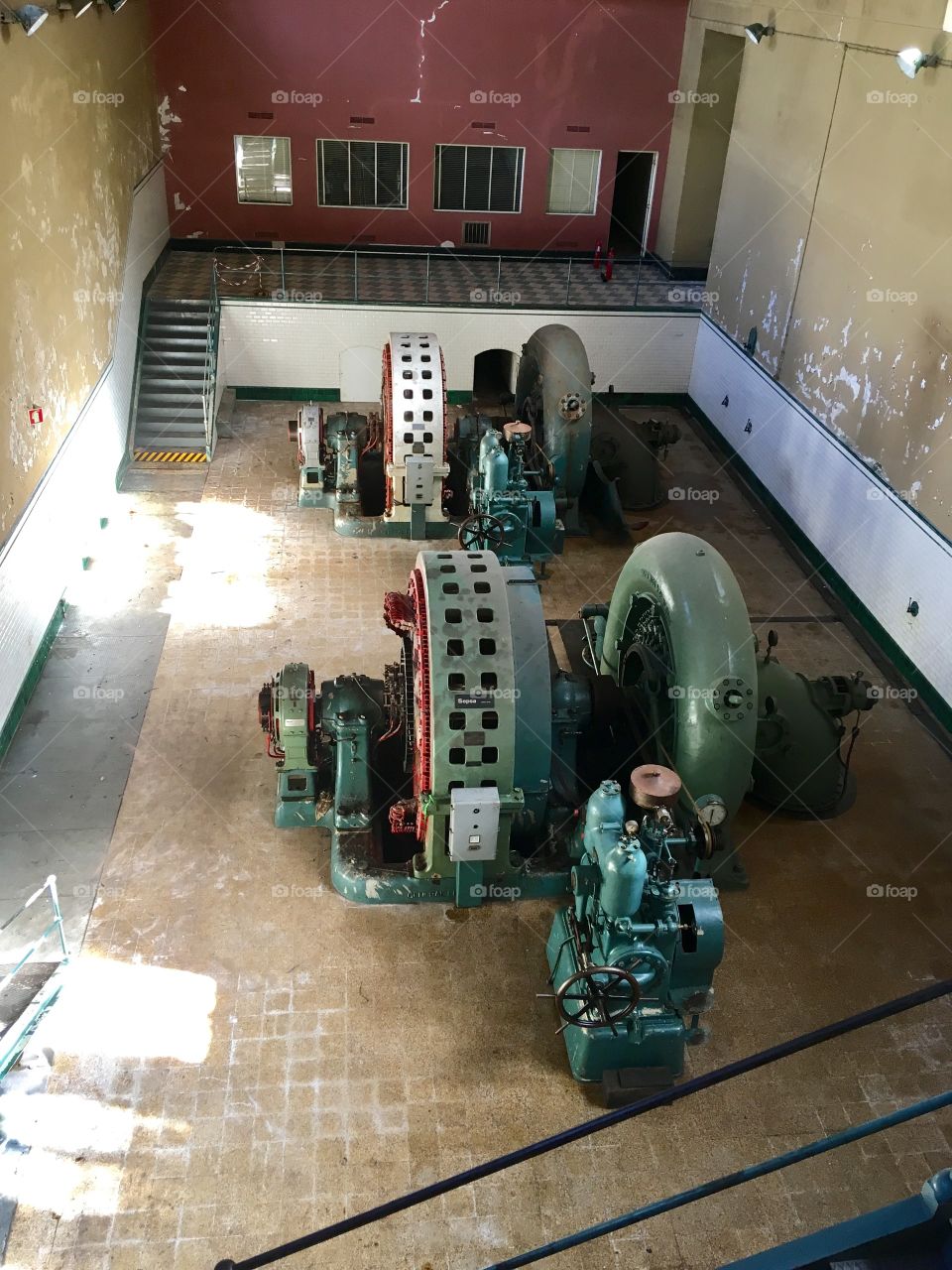 Old hydroelectric power station 