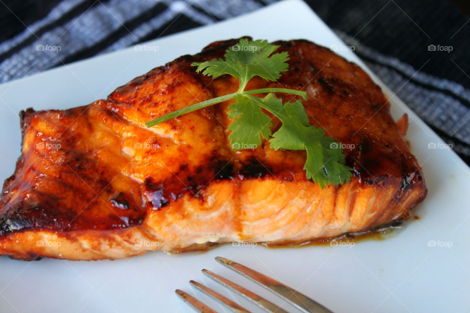 Honey Glazed Salmon