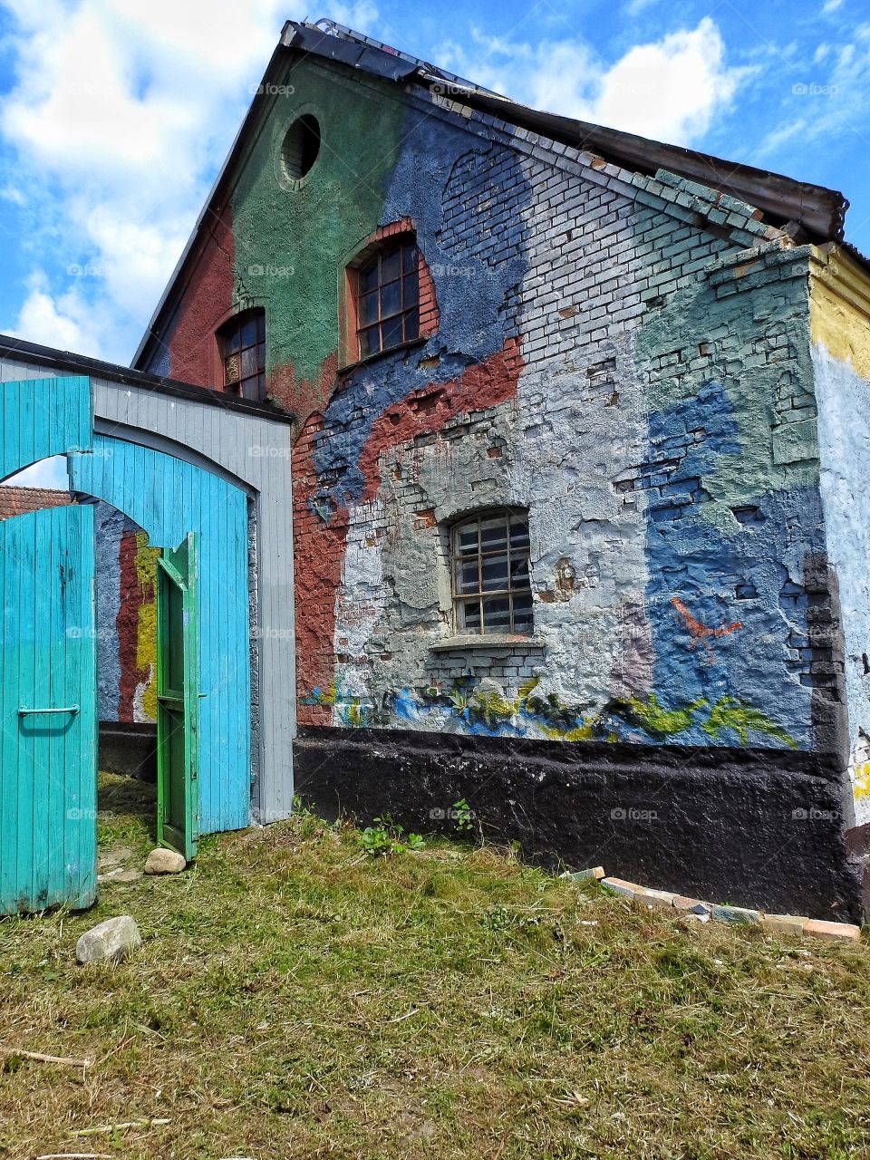 Architecture, Building, House, Old, No Person