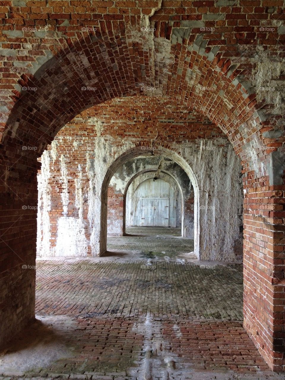 Fort Morgan hollows