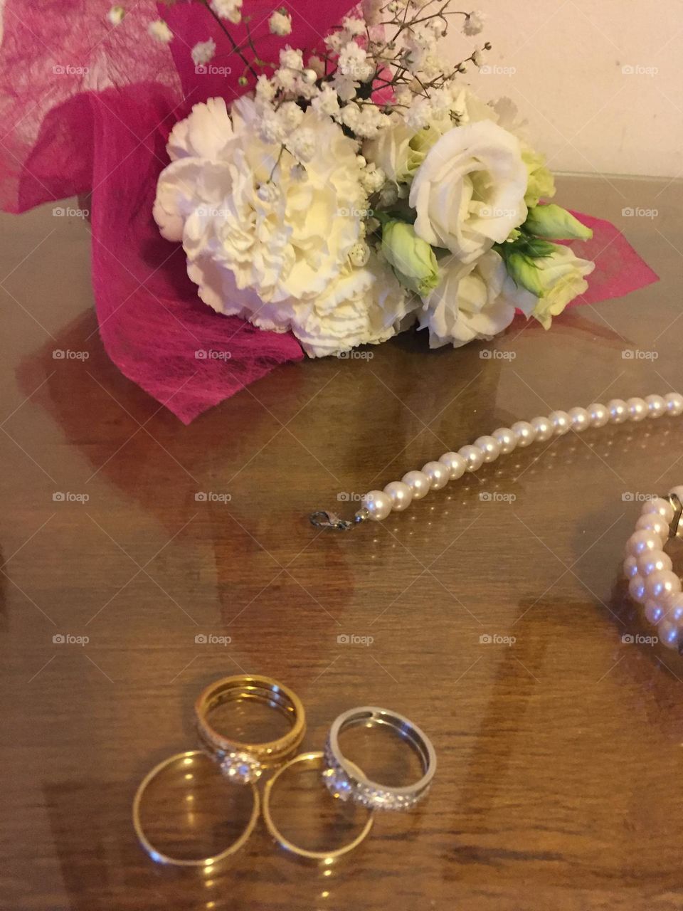 Romantisch Trauung Ringe