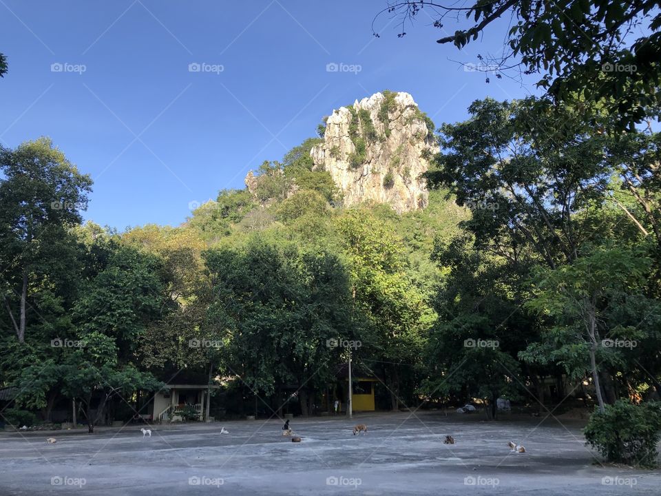 The stories of the Temple, Rocky Mountain ( Thailand)