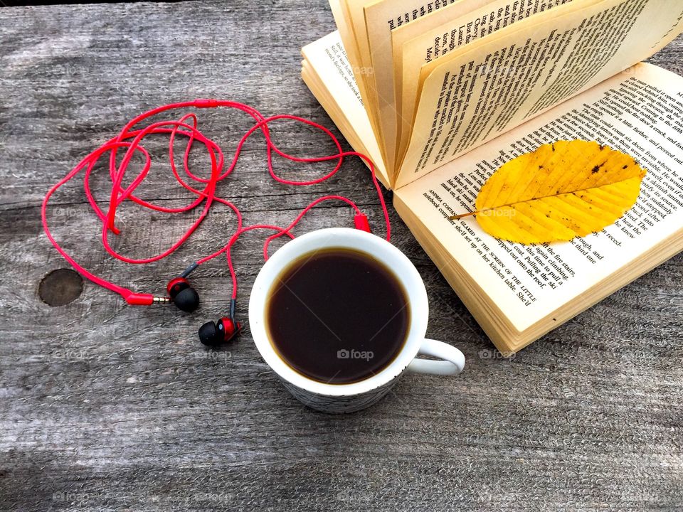 Coffee, Cup, Drink, Paper, Table