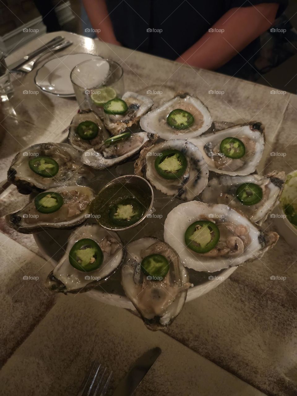 spicy oysters