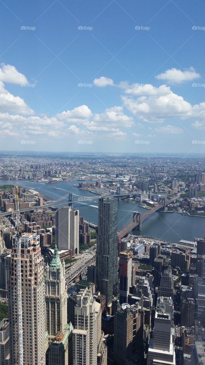 View from One World Trade Center