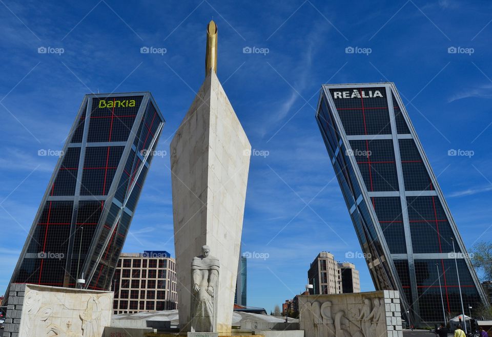 Torres KIO, Madrid, Spain.