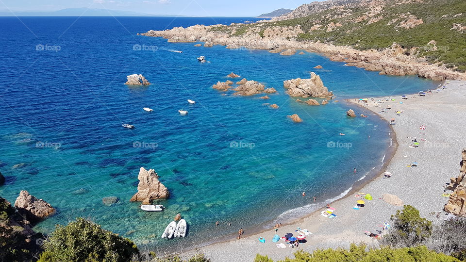 Sardinia coast