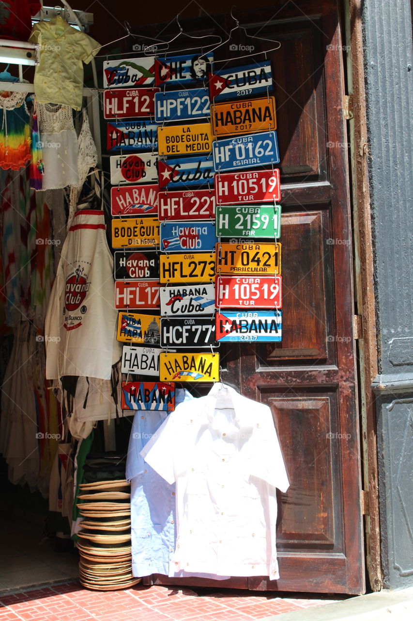 Cuban souvenirs