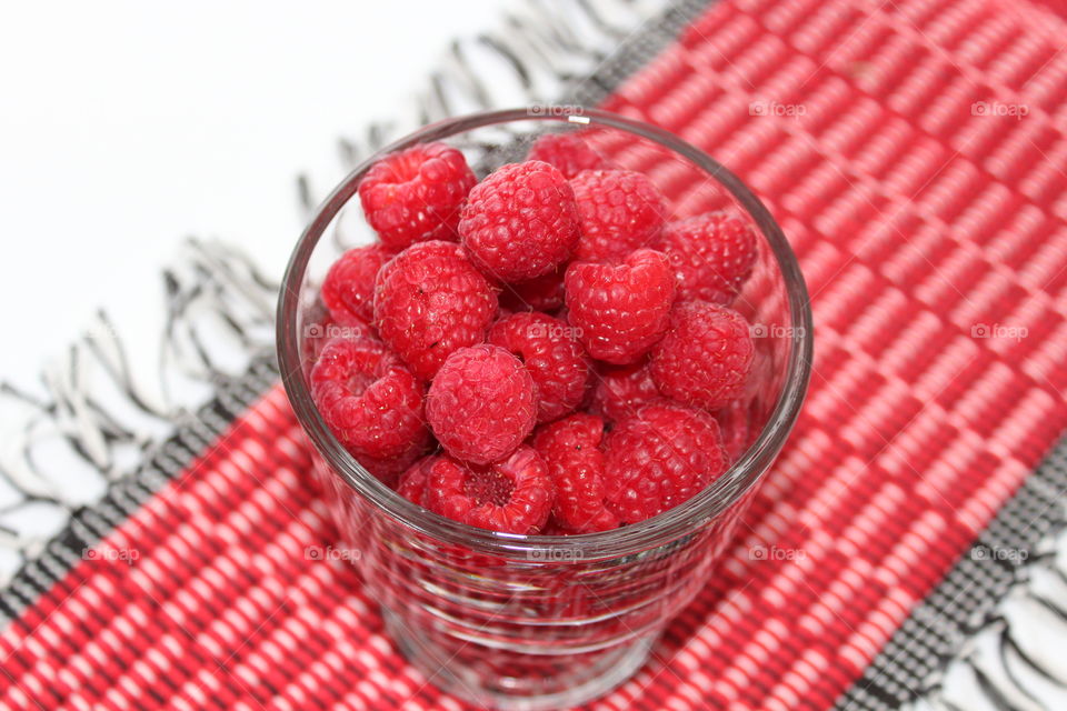 Red Raspberries 