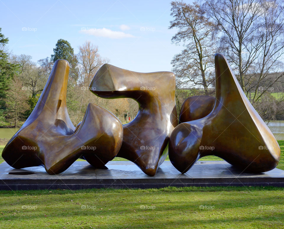 Statue. Open air sculpture 