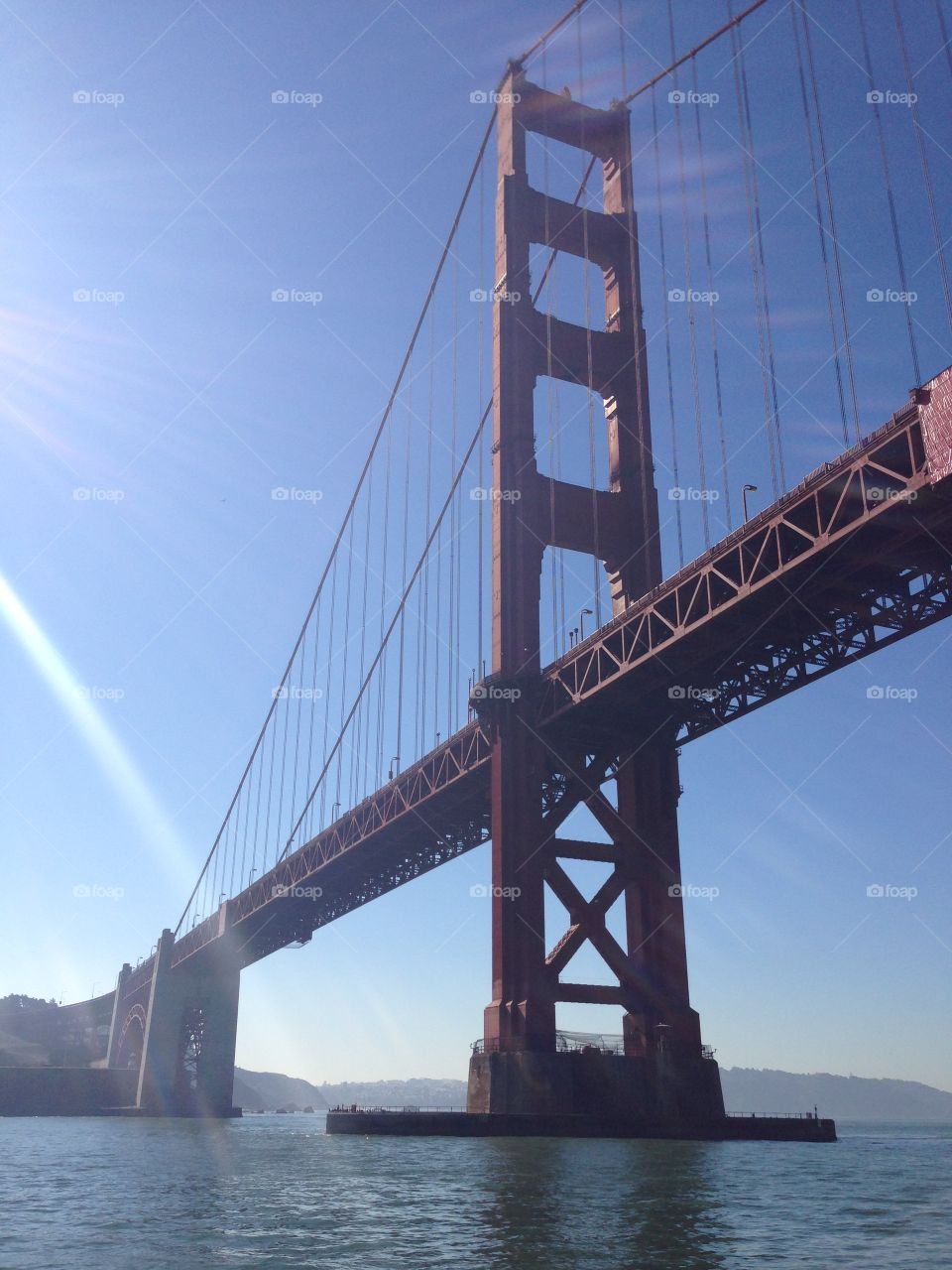 Golden Gate Bridge. Golden Gate Bridge from the Bay