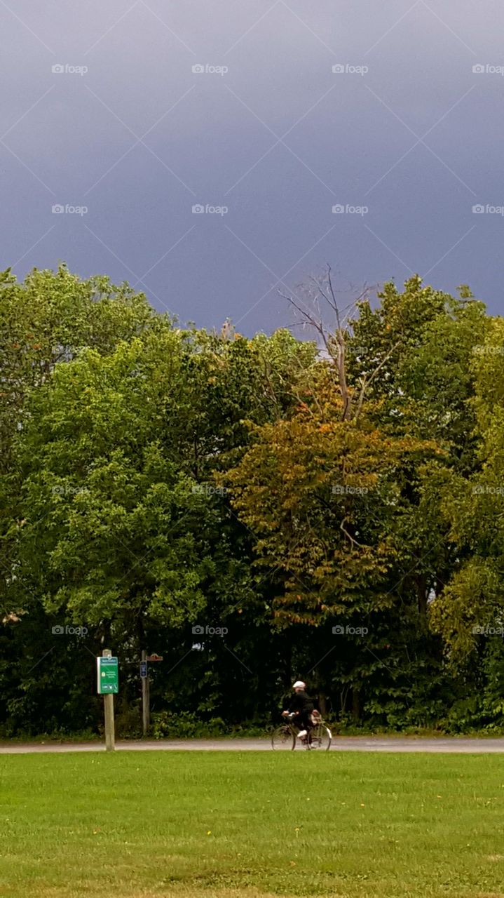 I like to ride my bicycle