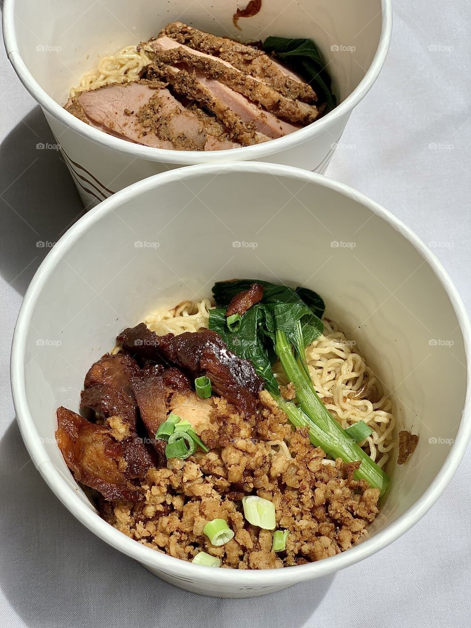 Classic Sarawak kolo mee bowl