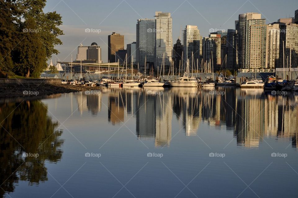 Vancouver from Coal Harbour