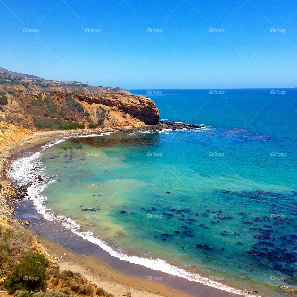 Coastline. Taken while hiking at the Abalone Cove Shoreline Park in Palos Verdes
