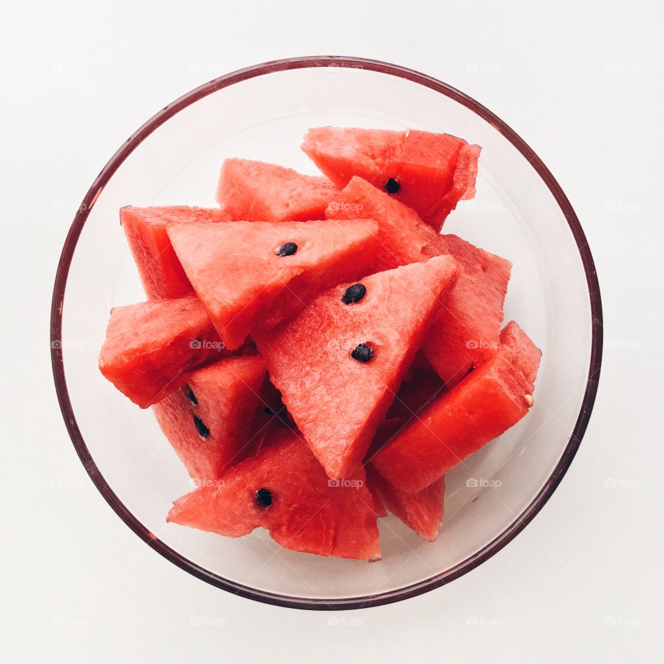 Fresh watermelon.