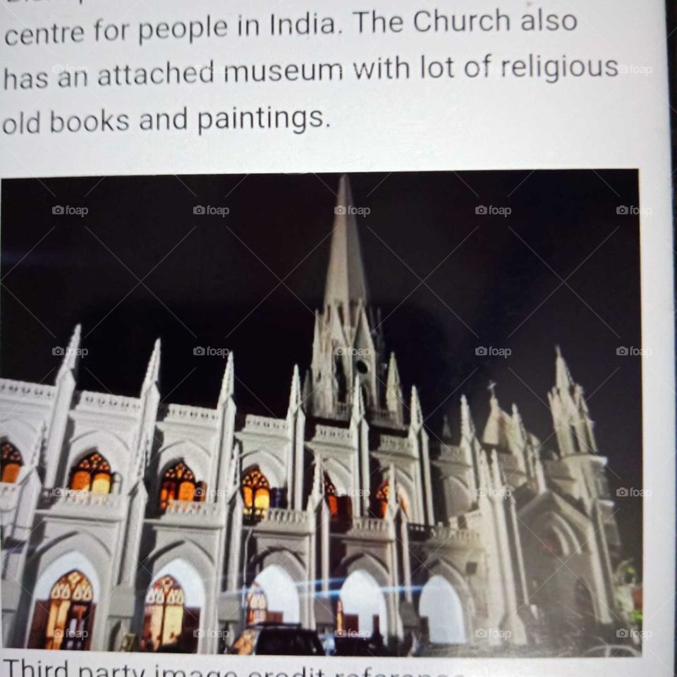 Santhome Cathedral Basilica - Chennai - INDIA