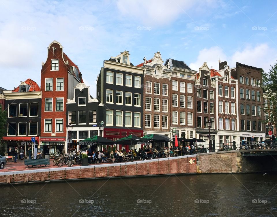 Afternoon On Canal. Husband and I spent a week wandering the streets of Amsterdam - pure calm & joy