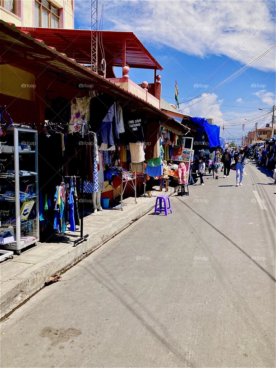 This is the small town of “Uyuni” in “Bolivia”, South America that offers one to three day tours to the “Uyuni Salt Flat”, a 4,248 square mile territory that is the remnant of a prehistoric ocean, now a vast salt desert. 2022. Hypnotic Productions