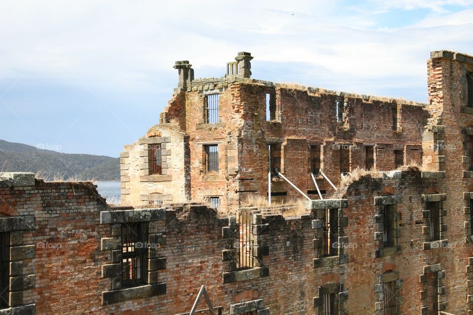 Ruins, prison, ancient, Tasmania, history 