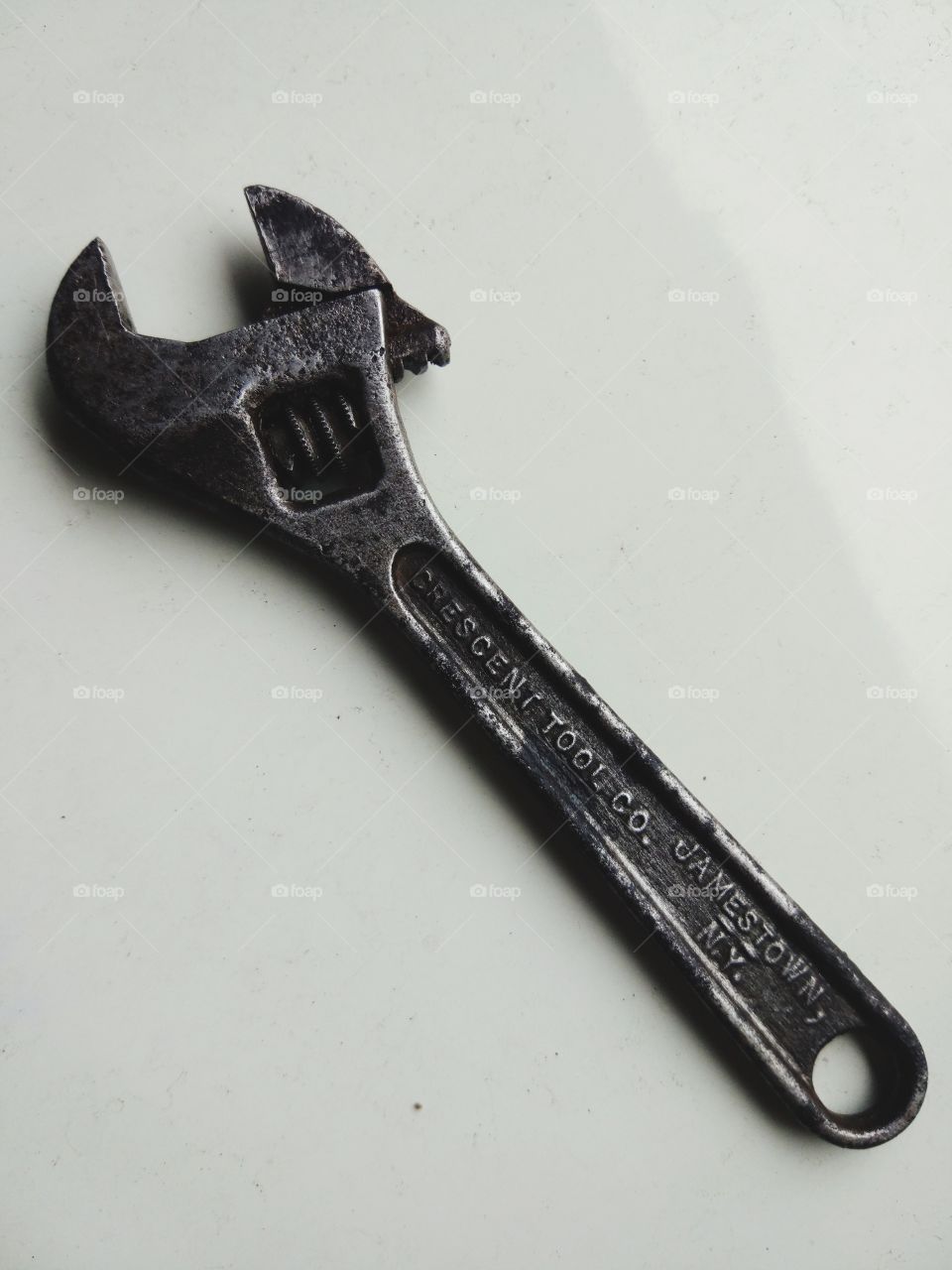 Old small American wrench