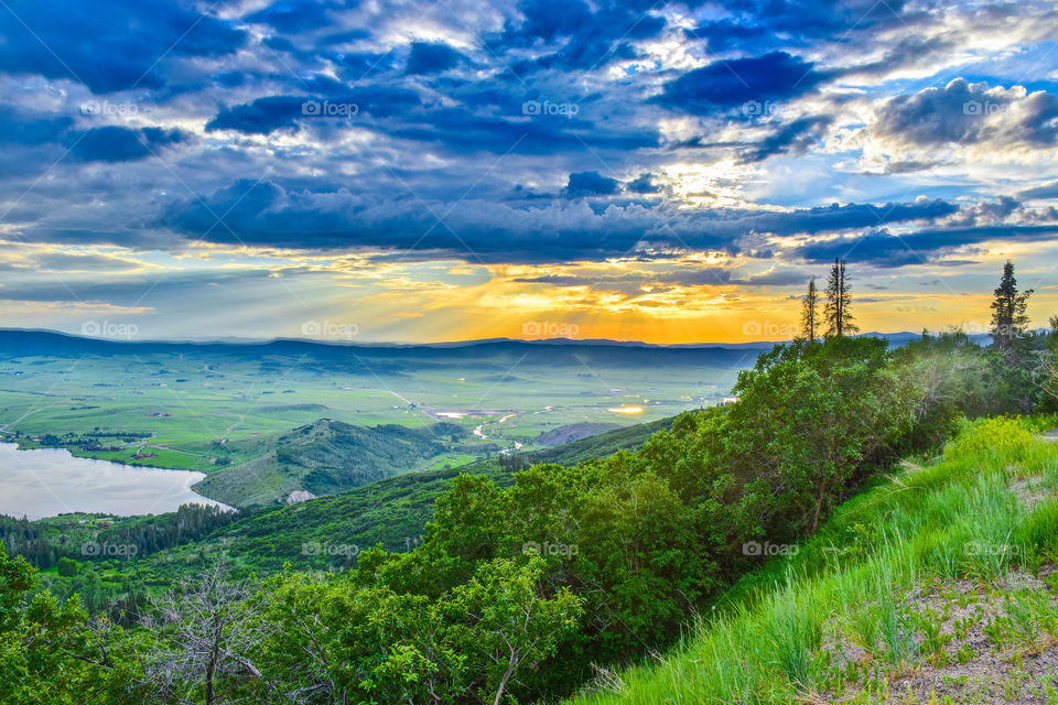 View of dramatic sky