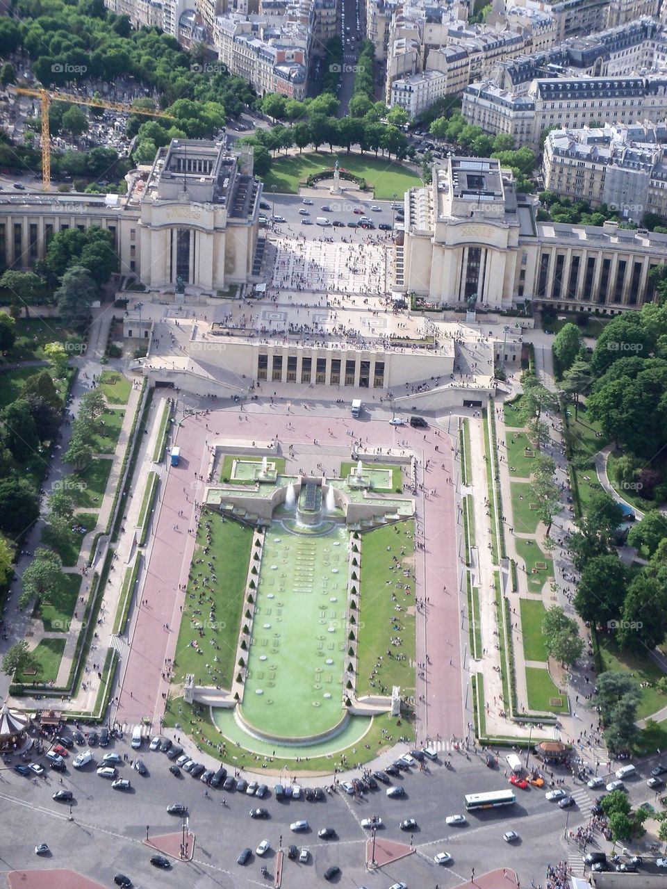View from the Eiffel Tower