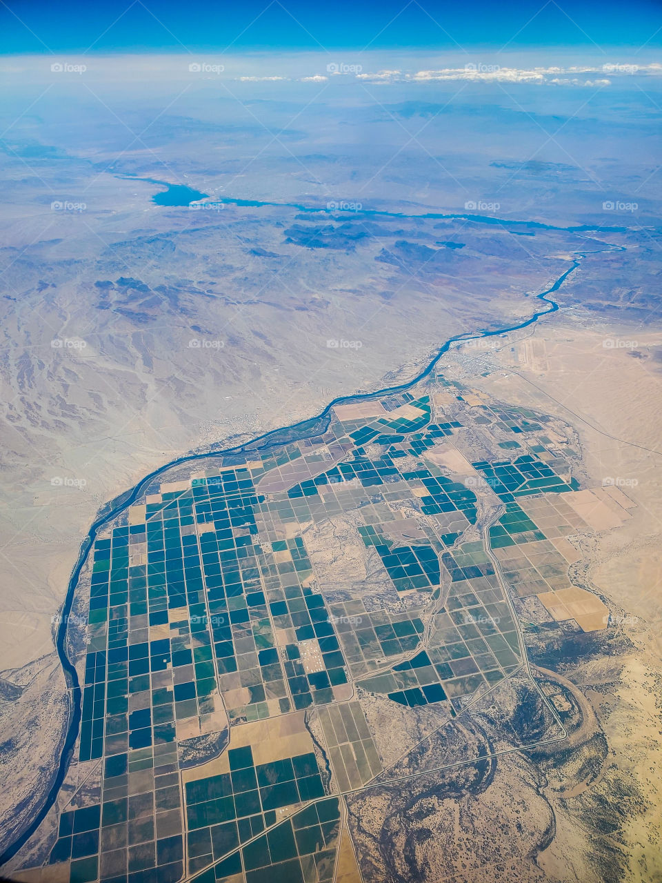 Dividing California and Arizona, the Colorado River is life blood to an otherwise arid desert