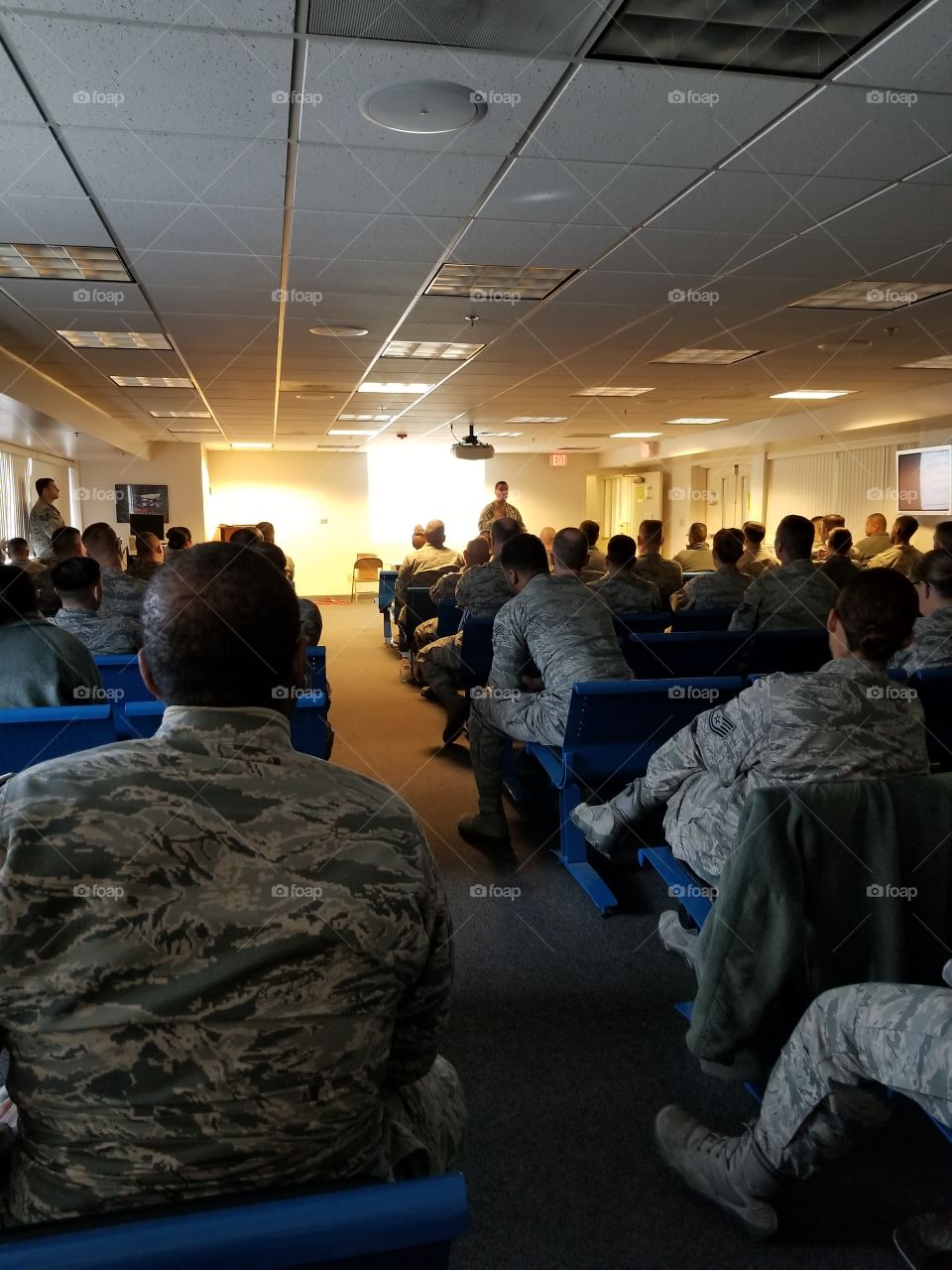 military briefing
