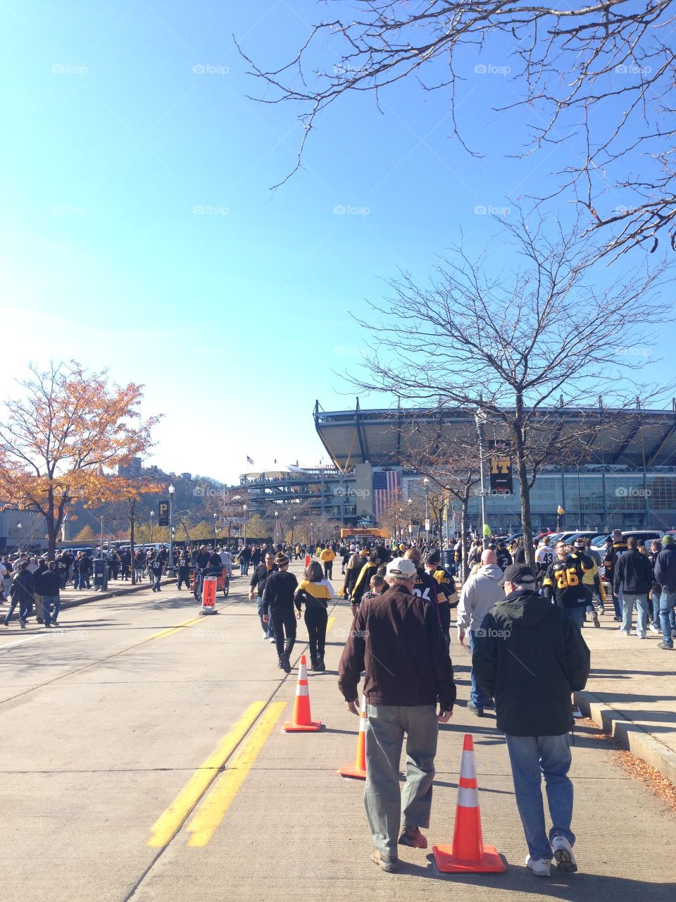 Steelers Game day walk