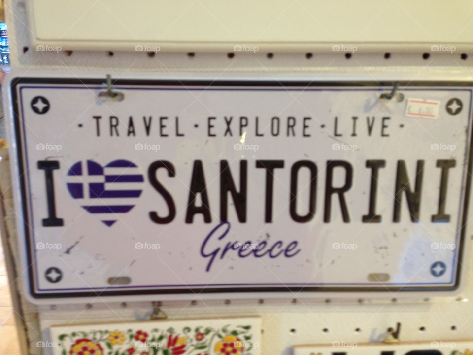 I love Santorini