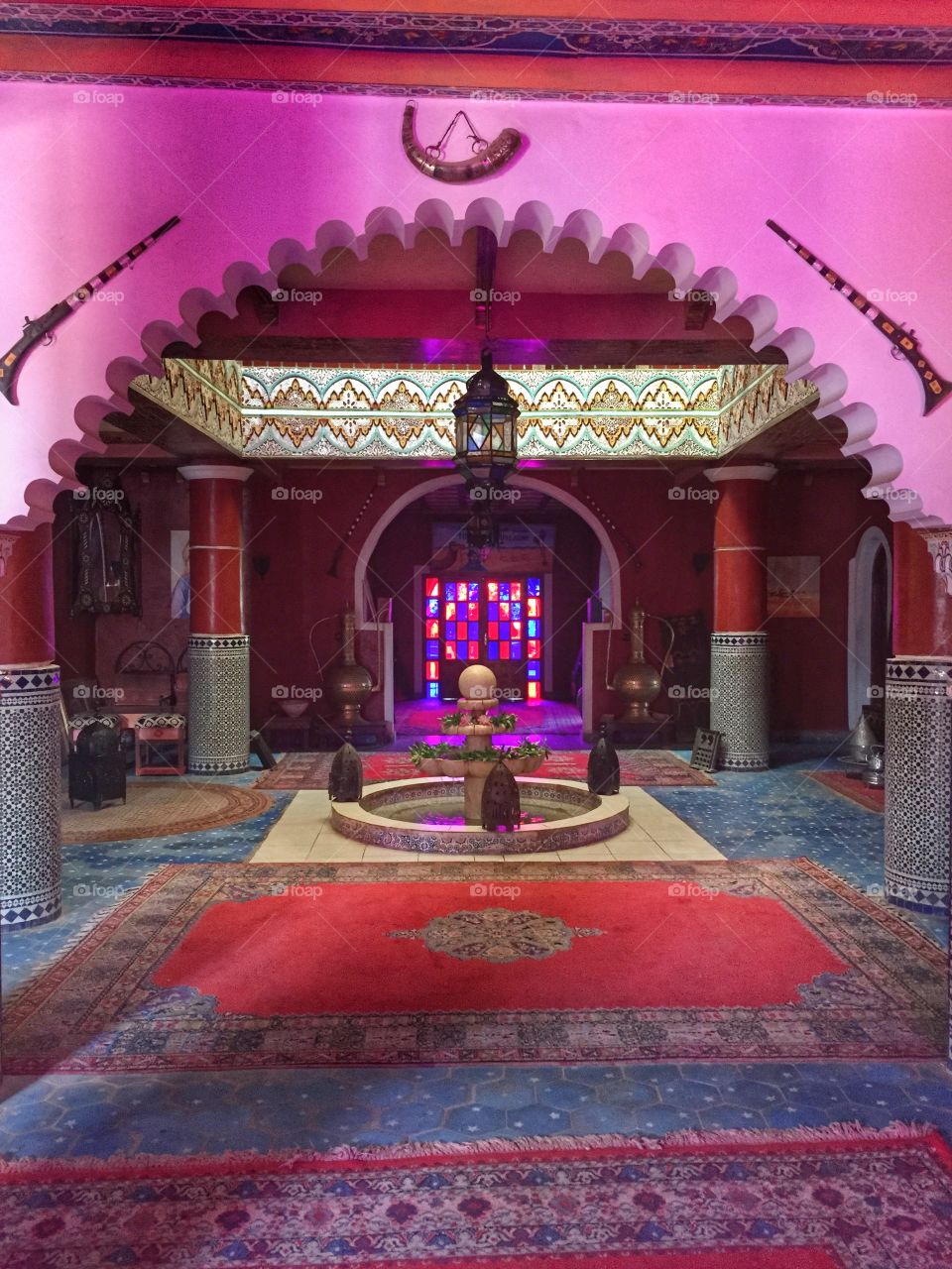 Entryway to a Riad in Morocco 