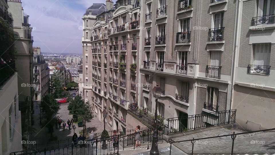 Downhill in Paris