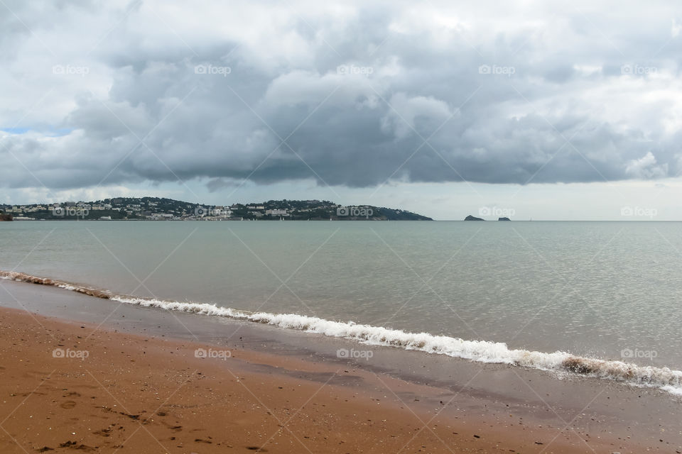 Stormy Seascape in Colour