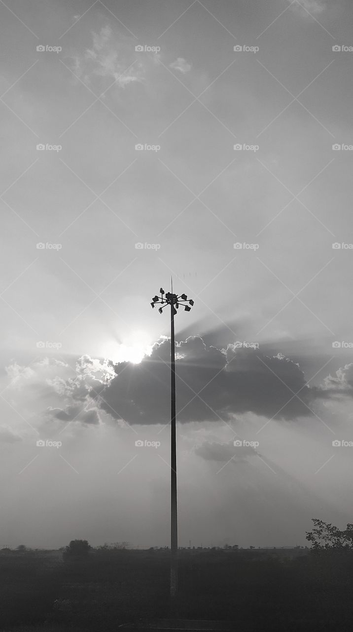 sun light and night lemp