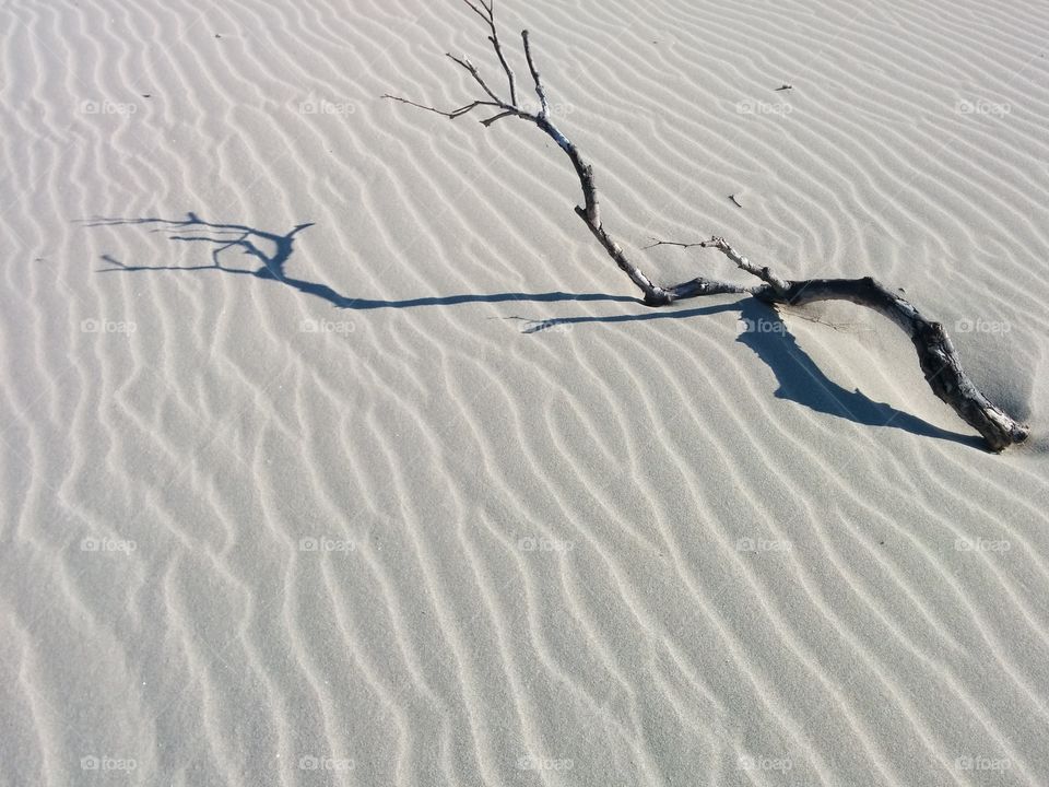 Deserted beach