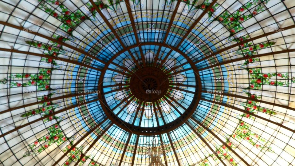 Stained Glass Dome 