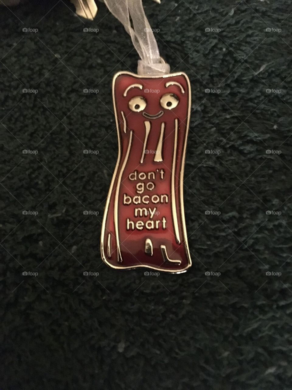 Dong go bacon my heart (keychain)