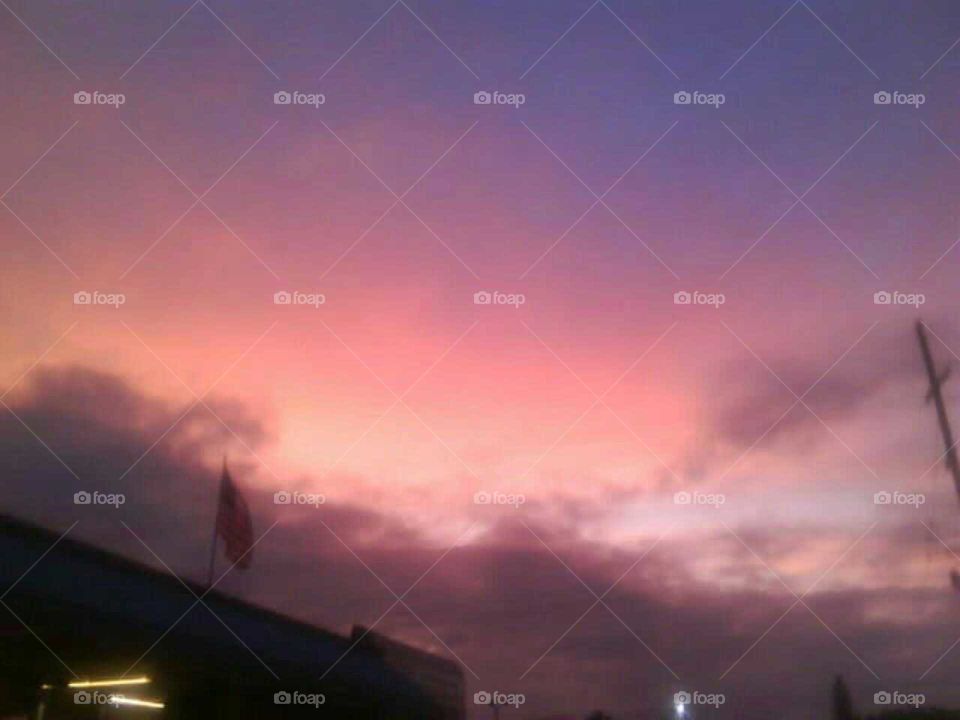 Sky, Sunset, First, South Florida